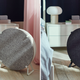 The standalone version of the Starkvind looks like an abandoned kick drum, but does have a smaller footprint than the side table model.